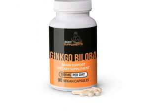Body Supplements – Ginkgo Biloba Vega Caps 60mg (90 pieces)